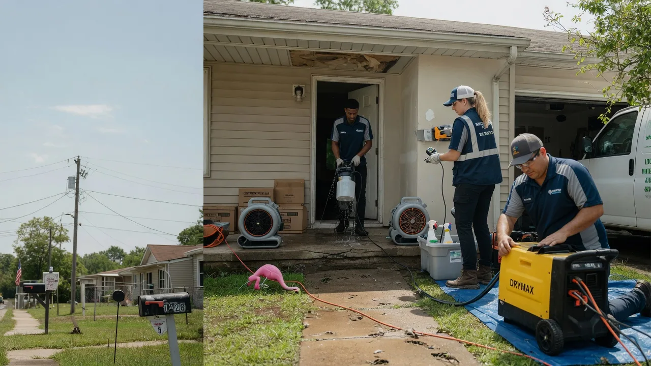 Storm Damage Water Removal in Mumford, TX near me
